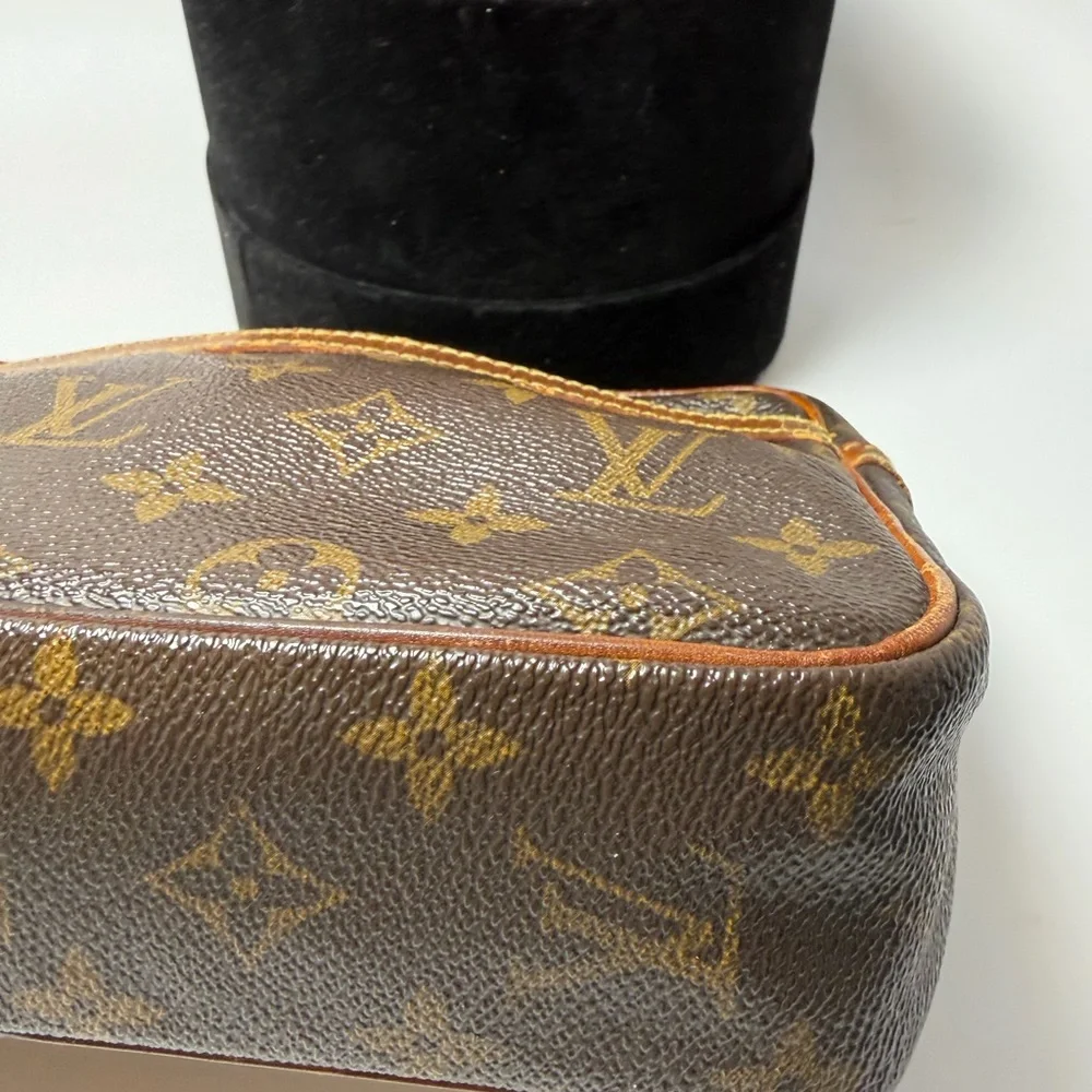 SOLF Louis Vuitton Compeigne 23 Toiletry Pouch/Cosmetic Pouch Monogram